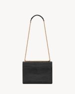 YSL Sunset Large in Crocodile-Embossed Leather - Image 6